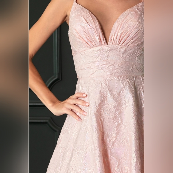 Pink Ball Gown with Pockets from Bicici & Coty CP1517S - Picture 2 of 7